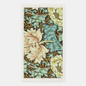 William Morris - Chrysanthemum Pastels Serviette (Vorderseite)