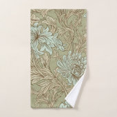 William Morris Chrysanthemum Pattern Bath Towel Se Badhandtuch Set (Handtuch)