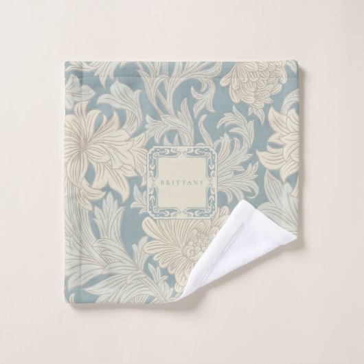 William Morris Chrysanthemum Pattern Bath Towel Se Badhandtuch Set (Waschlappen)