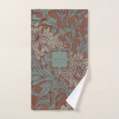 William Morris Chrysanthemum Pattern Bath Towel Se Badhandtuch Set (Handtuch)