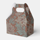 William Morris Chrysanthemum Pattern Favor Box Geschenkschachtel (Rückseite)