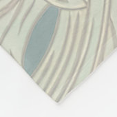 William Morris Chrysanthemum Pattern Fleecedecke (Ecke)