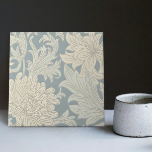William Morris Chrysanthemum Pattern Fliese