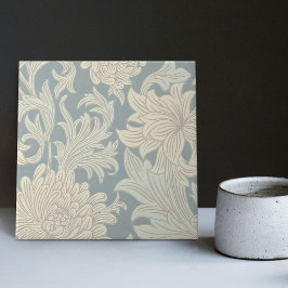 William Morris Chrysanthemum Pattern Fliese