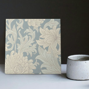 William Morris Chrysanthemum Pattern Fliese