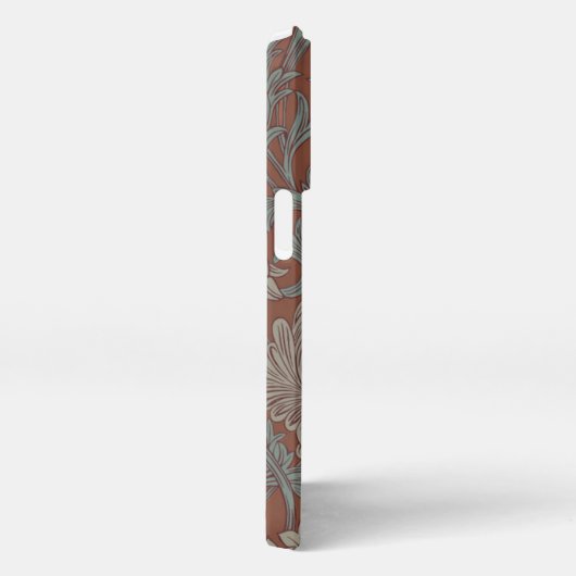 William Morris Chrysanthemum Pattern iPhone Case Hülle (Rechte Seite)