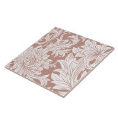 William Morris Chrysanthemum Pattern Keramik Tile Fliese (Seite)