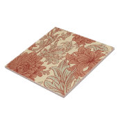 William Morris Chrysanthemum Pattern Keramik Tile Fliese (Seite)