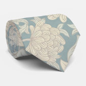 William Morris Chrysanthemum Pattern Krawatte (Gerollt)