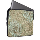 William Morris Chrysanthemum Pattern Laptop Sleeve (Vorne Rechts)