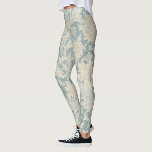 William Morris Chrysanthemum Pattern Leggings (Links)