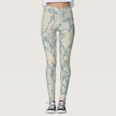 William Morris Chrysanthemum Pattern Leggings (Vorderseite)