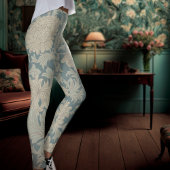 William Morris Chrysanthemum Pattern Leggings