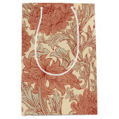 William Morris Chrysanthemum Pattern Medium Gift B Mittlere Geschenktüte (Vorderseite)