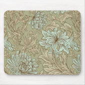William Morris Chrysanthemum Pattern Mouse Pad Mousepad (Vorne)