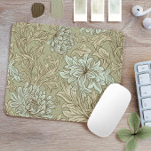 William Morris Chrysanthemum Pattern Mouse Pad Mousepad