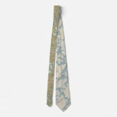 William Morris Chrysanthemum Pattern Neck Tie Krawatte (Rückseite)
