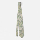 William Morris Chrysanthemum Pattern Neck Tie Krawatte (Rückseite)
