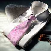 William Morris Chrysanthemum Pattern Neck Tie Krawatte