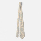 William Morris Chrysanthemum Pattern Neck Tie Krawatte (Rückseite)