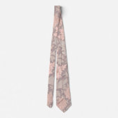 William Morris Chrysanthemum Pattern Neck Tie Krawatte (Rückseite)