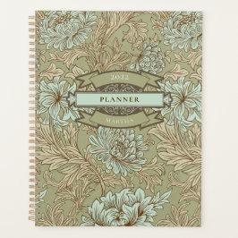 William Morris Chrysanthemum Pattern Planer