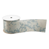 William Morris Chrysanthemum Pattern Satinband (Spule)