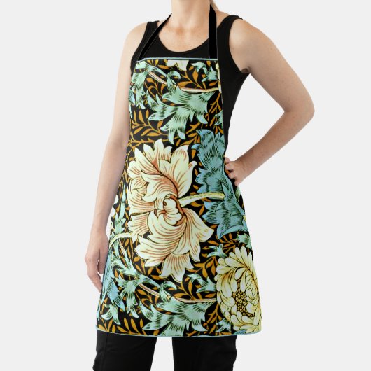 William Morris - Chrysanthemum Pattern, Schürze (InSitu)