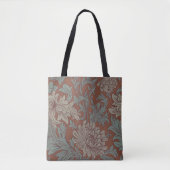 William Morris Chrysanthemum Pattern Tote Bag Tasche (Vorderseite)