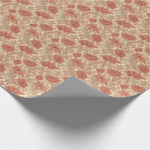 William Morris Chrysanthemum Pattern Wrapping Pape Geschenkpapier (Ecke)