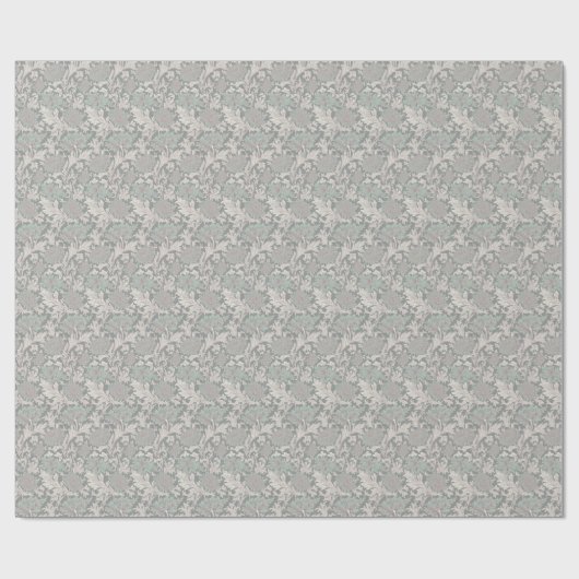 William Morris Chrysanthemum Pattern Wrapping Pape Geschenkpapier (Flach)