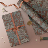 William Morris Chrysanthemum Pattern Wrapping Pape Geschenkpapier