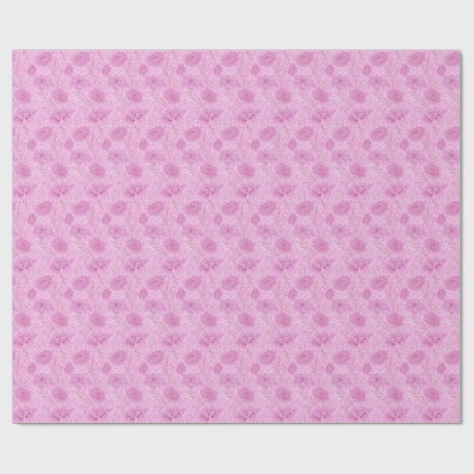 William Morris Chrysanthemum Pattern Wrapping Pape Geschenkpapier (Flach)