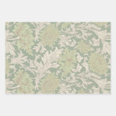 William Morris Chrysanthemum Pattern Wrapping Pape Geschenkpapier Set (Vorderseite 2)