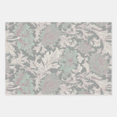 William Morris Chrysanthemum Pattern Wrapping Pape Geschenkpapier Set (Vorderseite 2)