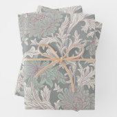 William Morris Chrysanthemum Pattern Wrapping Pape Geschenkpapier Set (Beispiel)