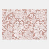 William Morris Chrysanthemum Pattern Wrapping Pape Geschenkpapier Set (Vorderseite)