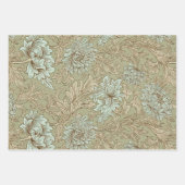 William Morris Chrysanthemum Pattern Wrapping Pape Geschenkpapier Set (Vorderseite 2)