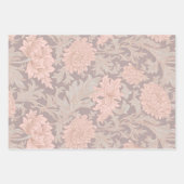 William Morris Chrysanthemum Pattern Wrapping Pape Geschenkpapier Set (Vorderseite 2)
