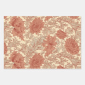 William Morris Chrysanthemum Pattern Wrapping Pape Geschenkpapier Set (Vorderseite 2)
