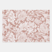 William Morris Chrysanthemum Pattern Wrapping Pape Geschenkpapier Set (Vorderseite 2)