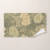 William Morris Chrysanthemum Sage Blume Badhandtuch Set (Handtuch)