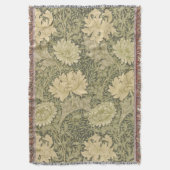 William Morris Chrysanthemum Sage Blume Decke (Vorderseite Vertikal)