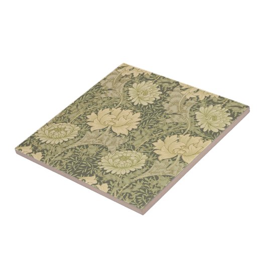 William Morris Chrysanthemum Sage Blume Fliese (Seite)