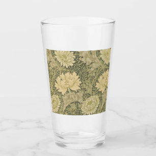 William Morris Chrysanthemum Sage Blume Glas