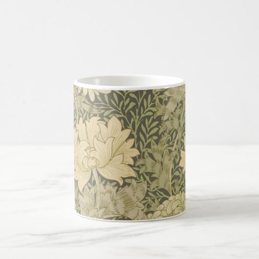 William Morris Chrysanthemum Sage Blume Kaffeetasse (Mittel)