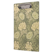 William Morris Chrysanthemum Sage Blume Klemmbrett (Links)