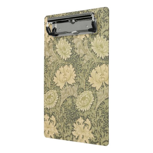 William Morris Chrysanthemum Sage Blume Mini Klemmbrett (Gewinkelt2)