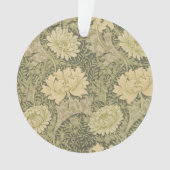 William Morris Chrysanthemum Sage Blume Ornament (Vorderseite)