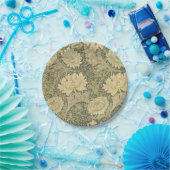 William Morris Chrysanthemum Sage Blume Pappteller (Party)